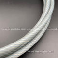 Cuerda de alambre textil recubierto con grasa 5.5 mm 5.8 mm